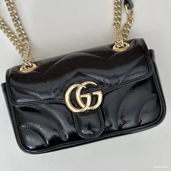 Hyperpeter GUCCI MARMONT GG bag-23*14*6CM 0808
